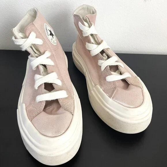 CONVERS Chuck Taylor all Star Pink Sneakers size 7,5 - Picture 10 of 16